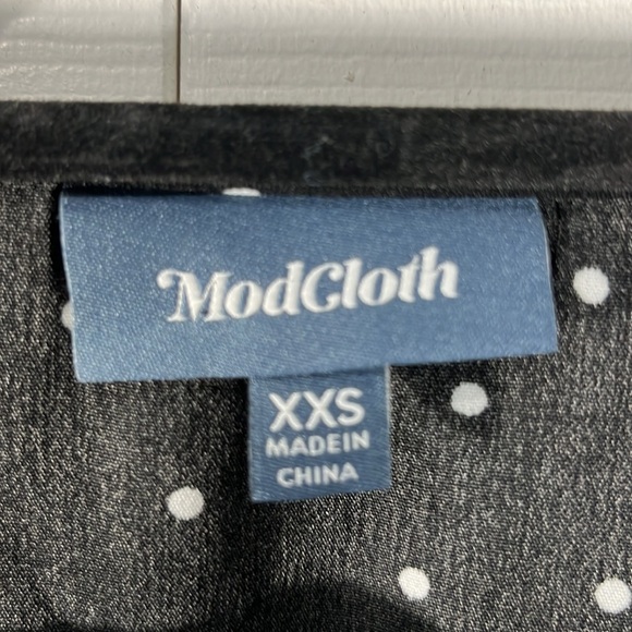 ModCloth polka dot fit and flare dress - Picture 6 of 11